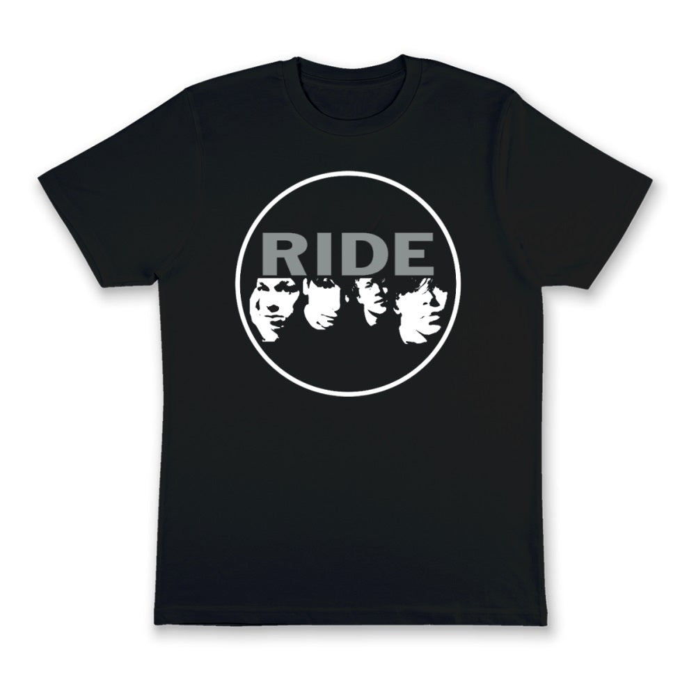 Ride / Classic Design Black T-Shirt